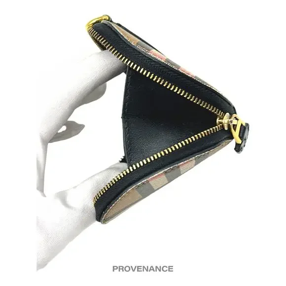 🔴 Burberry Zip Coin Wallet - Nova Check - Picture 6 of 9